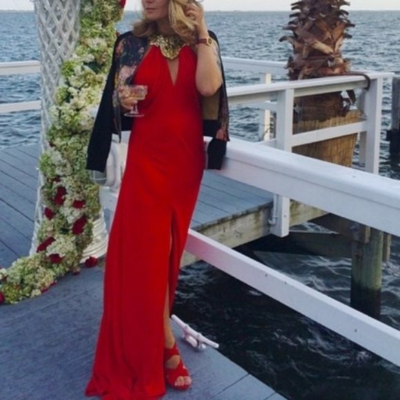 Formal Red Dress - Picture 2 of 4